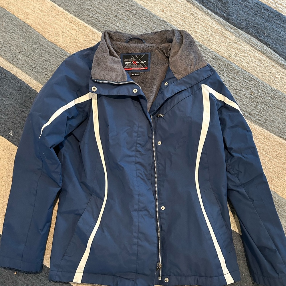 ZeroXposur Women's Navy and White Ski Jacket